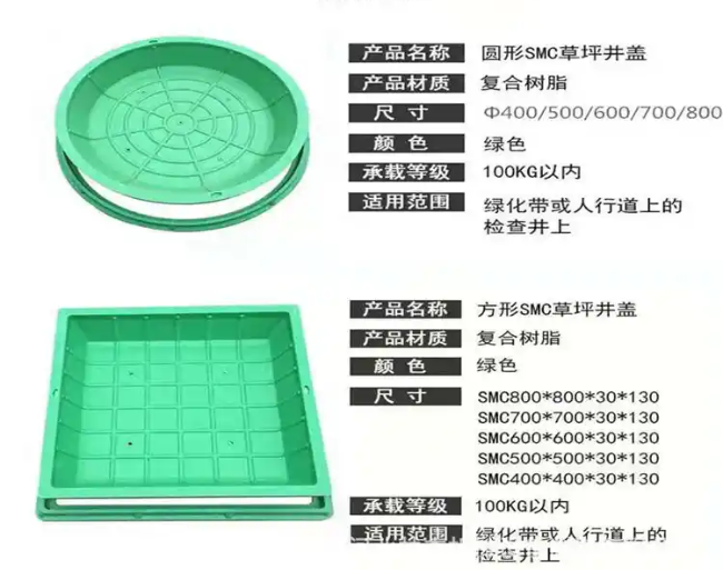 梅州树脂复合种植井盖展示